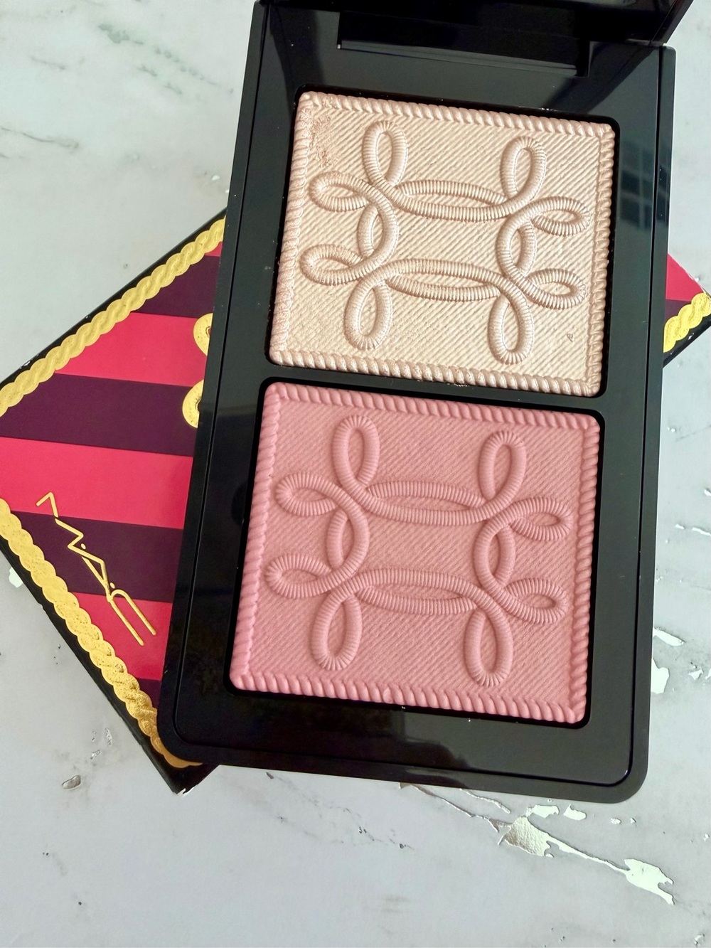 BNIB MAC Cosmetics Limited Edition Nutcracker Sweet Peach Face Palette RARE!!!